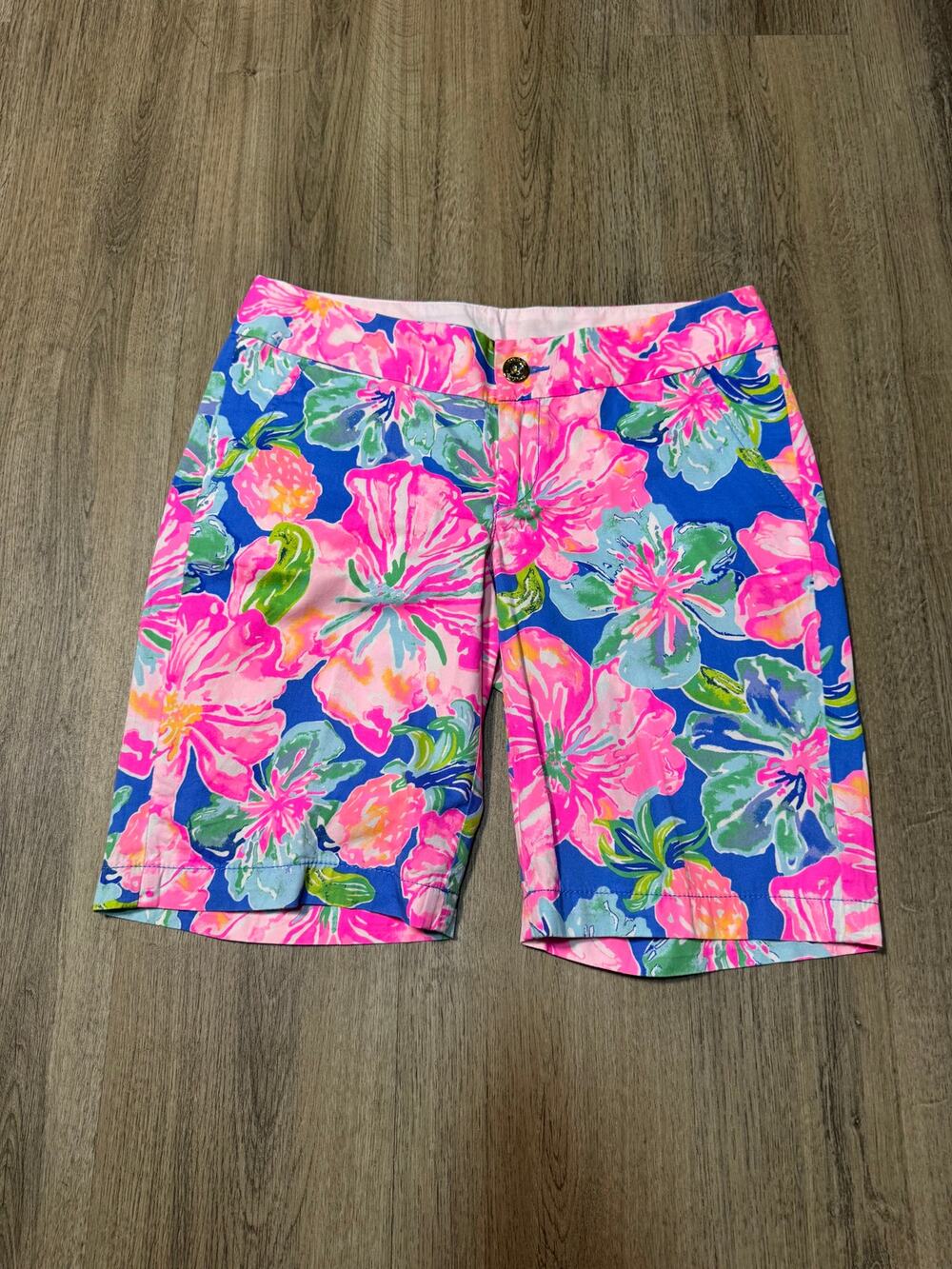 Lilly Pulitzer Women's Multicolor Floral Print The Chipper Short